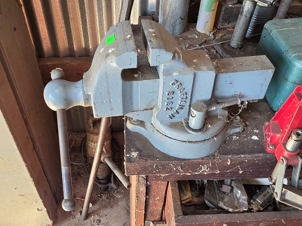 Craftsman 4" Bench Vise - Buyer Must Remove From Bench