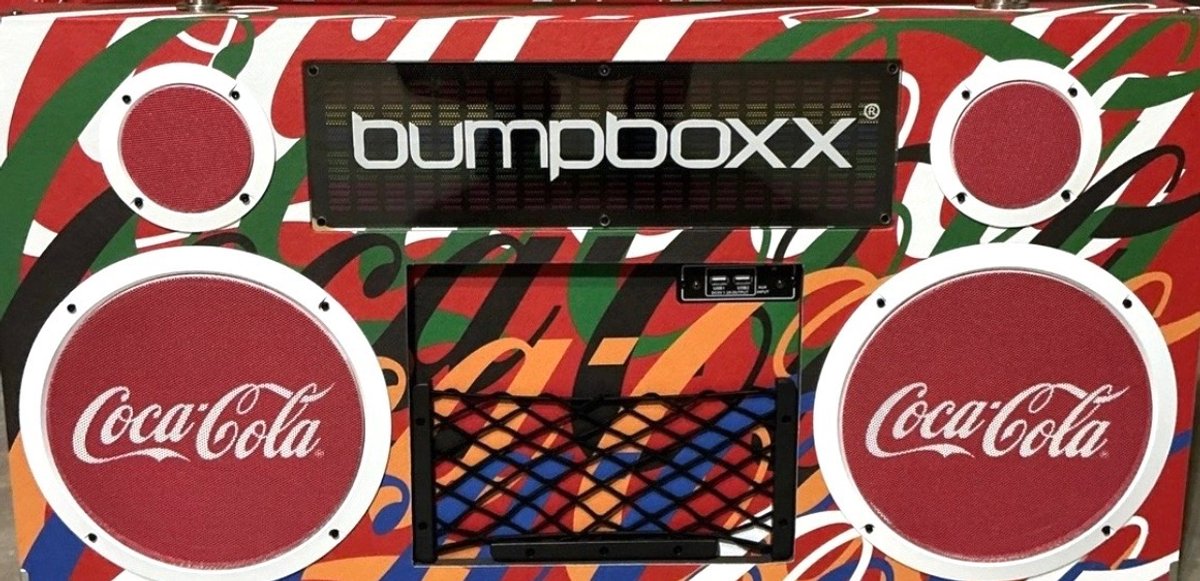 Bumpboxx FreeStyle V3 Coca-Cola Bluetooth Boombox
