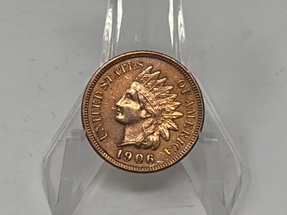 1906 United States Indian Head Cent Coin