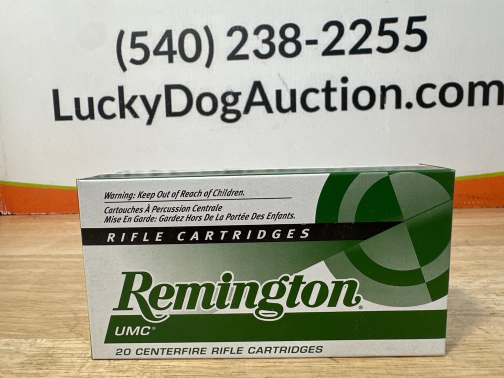 Remington UMC 308 Win 150 Gr. MC Rifle Cartridge Box