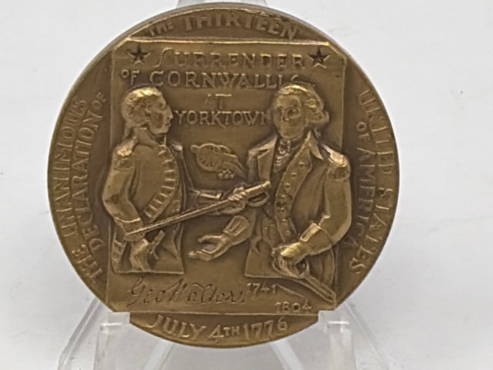 George Walton Bronze Commemorative Medal
