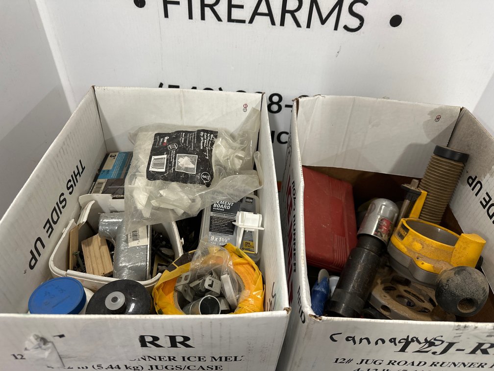 Tool Accessories, Fasteners, Sealants, and Hardware