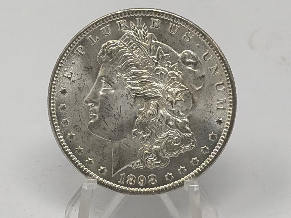 1898 Morgan Silver Dollar Coin