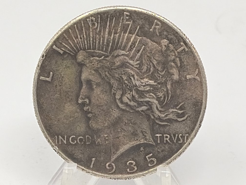 1935 United States Peace Silver Dollar Coin