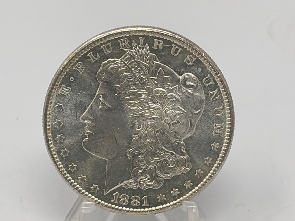 1881 Morgan Silver Dollar Coin