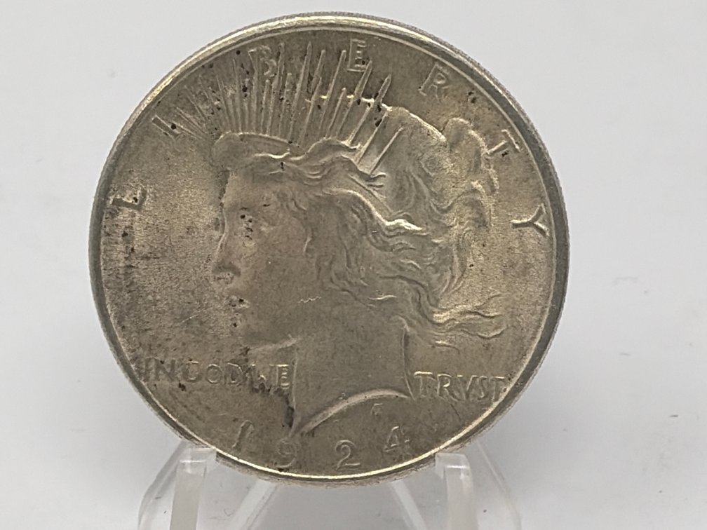 1924 United States Peace Silver Dollar Coin