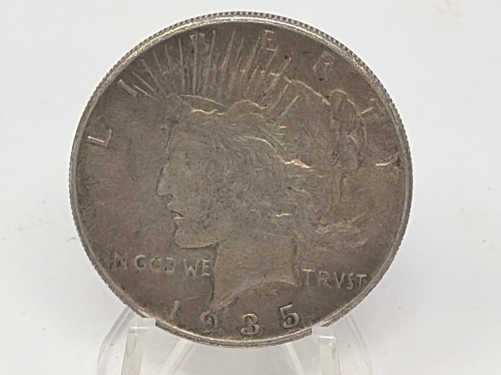 1935 United States Peace Silver Dollar Coin