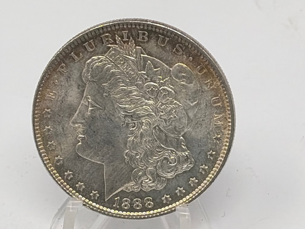 1888 United States Morgan Silver Dollar Coin