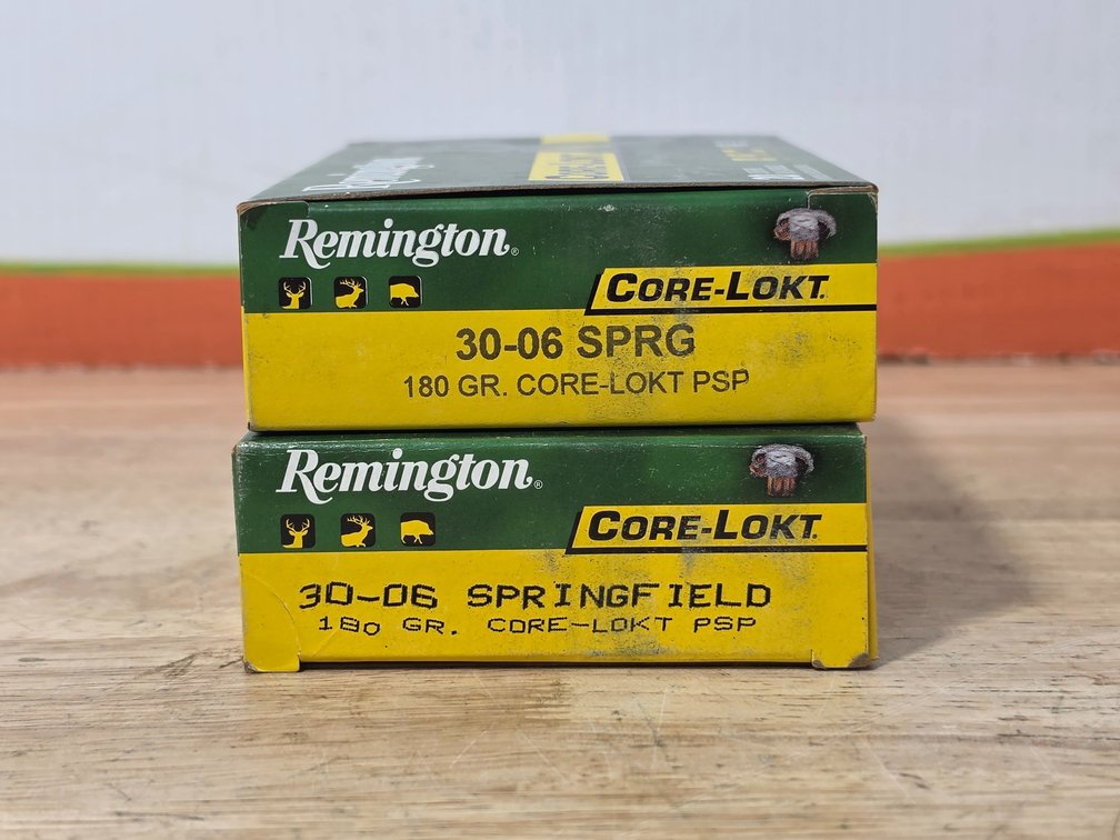 Remington Core Lokt 30-06Gr Core Lokt PSP (2) Boxes of 20