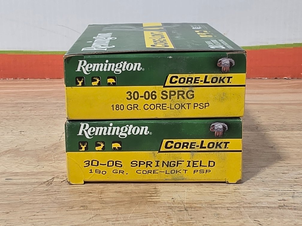 Remington Core Lokt 30-06Gr Core Lokt PSP (2) Boxes of 20