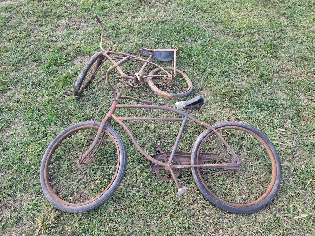 (2) Vintage Bicycles