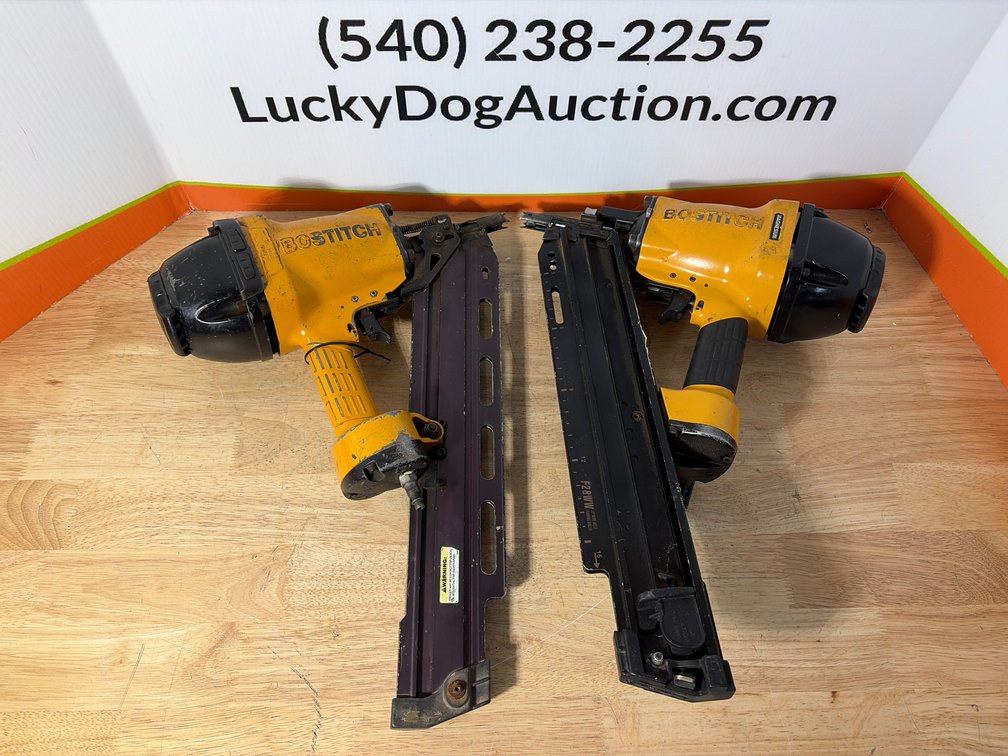 (2) Bostitch F28WW Pneumatic Framing Nailers