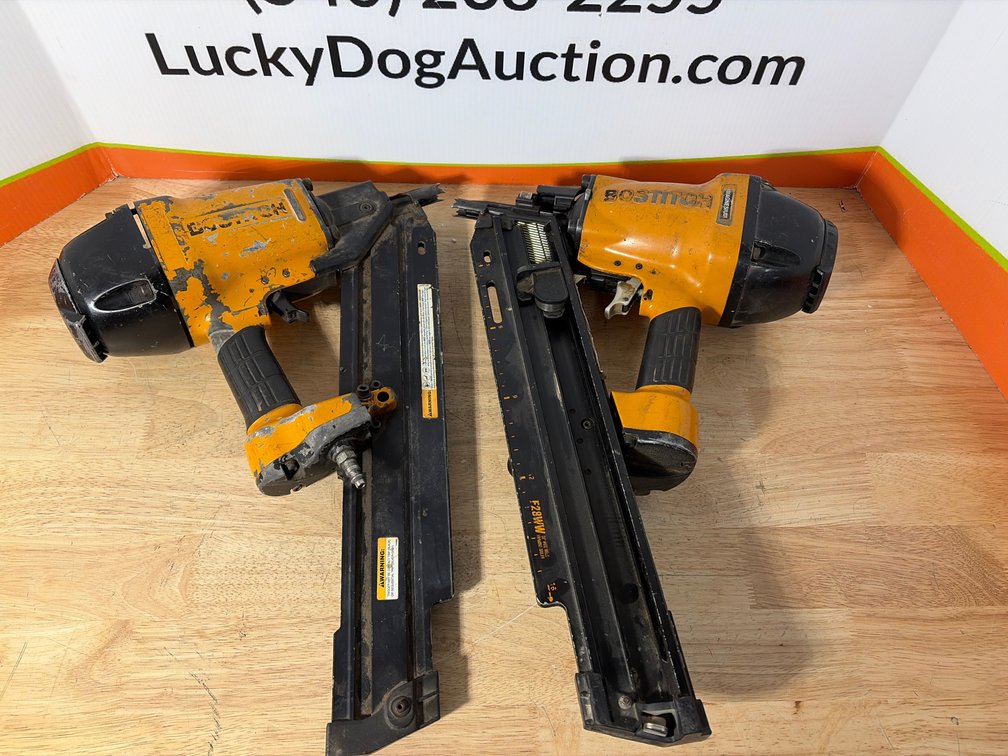 (2) Bostitch F28WW Pneumatic Framing Nailers