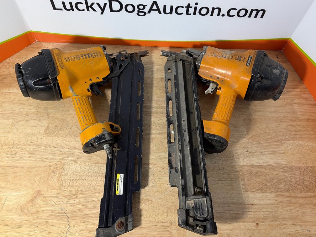 (2)Bostitch F28WW Pneumatic Framing Nailers