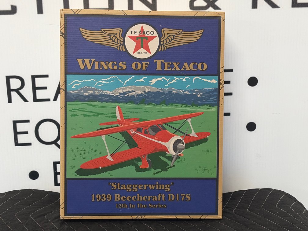 Wings of Texaco 1939 Beechcraft D17S Die-Cast Airplane