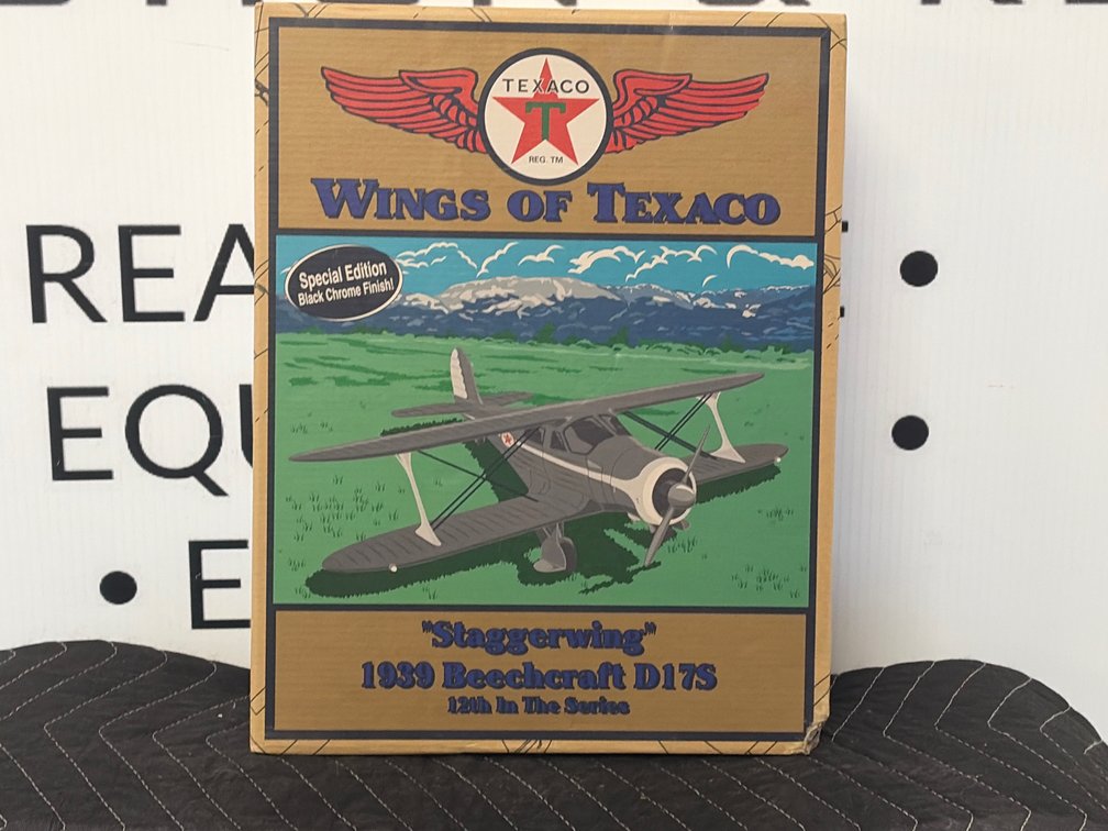Wings of Texaco 1939 Beechcraft D17S Die-Cast Airplane