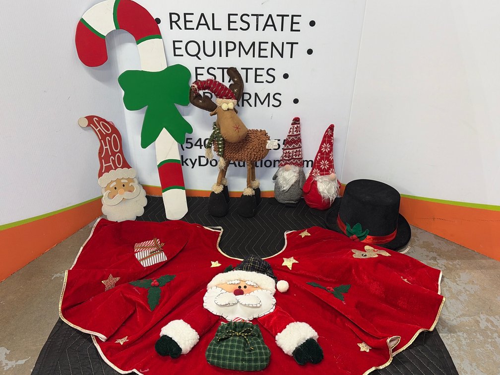Christmas Tree Skirt, Plush Figures, Cutouts, and More