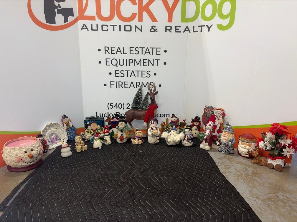 Holiday Figurines, Snowmen, and Santa Holiday Decor