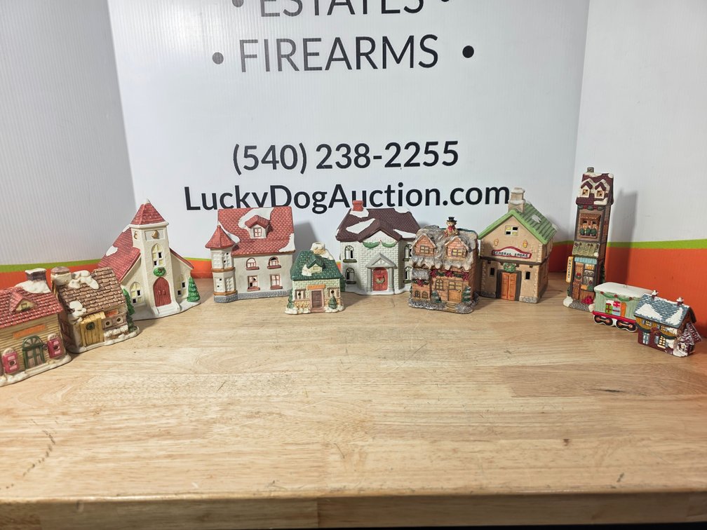 Ceramic Christmas Village