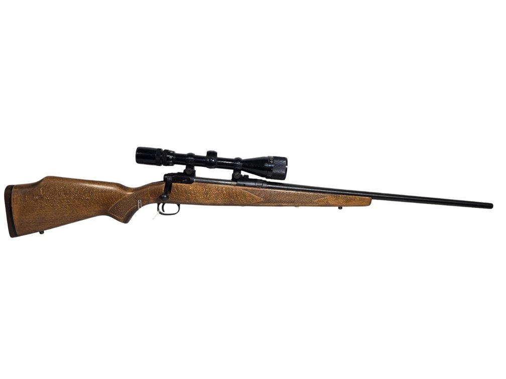 Savage 110 22/250 Rifle - Serial# E977697 w/ Bushnell Scope