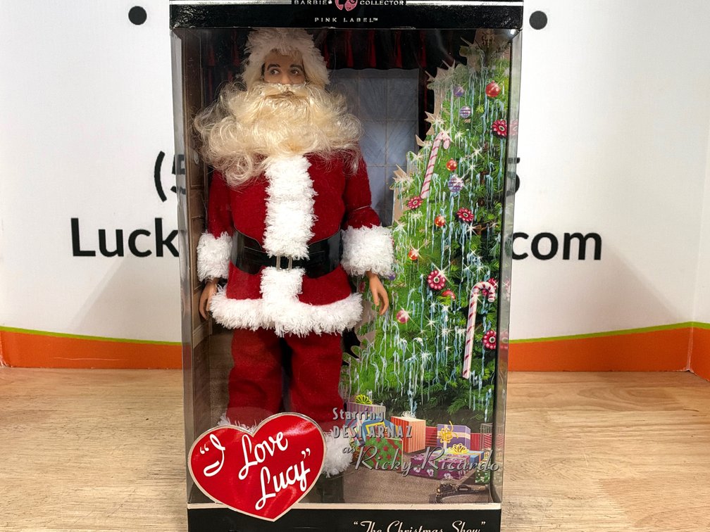 Barbie Collector I Love Lucy Ricky Ricardo as Santa Doll