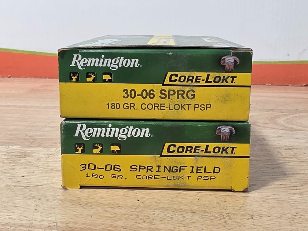 Remington Core Lokt 30-06Gr Core Lokt PSP (2) Boxes of 20
