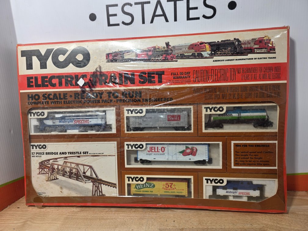 Vintage Tyco Train Set in Original Packaging