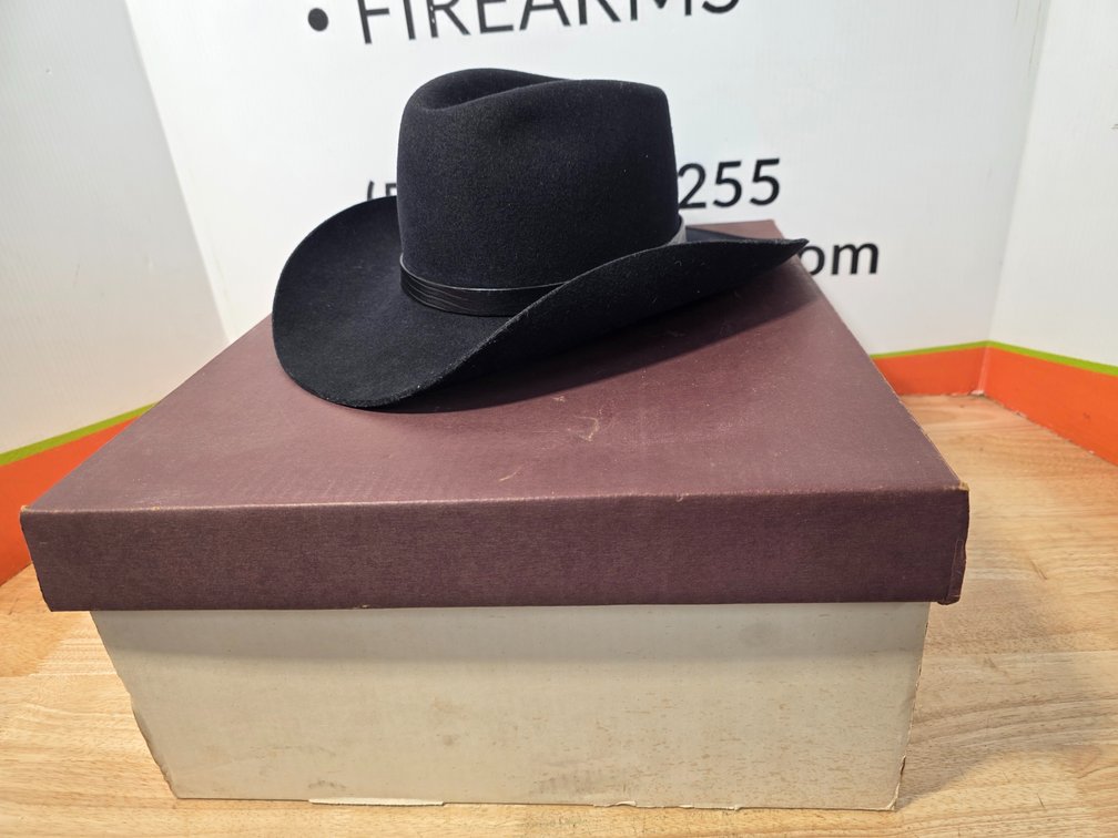 Dale Earnhardt #3 Signature Collection by Stetson Wool Cowboy Hat Size 7.5 w/ Box
