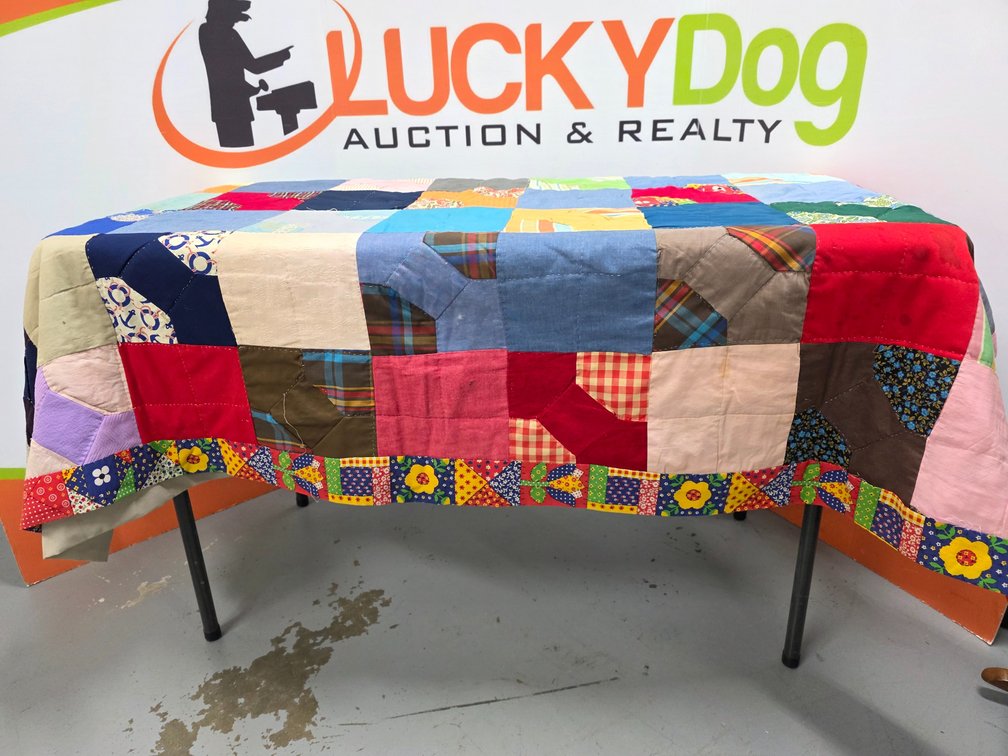 Handmade Quilt - Measures 86" x 68"