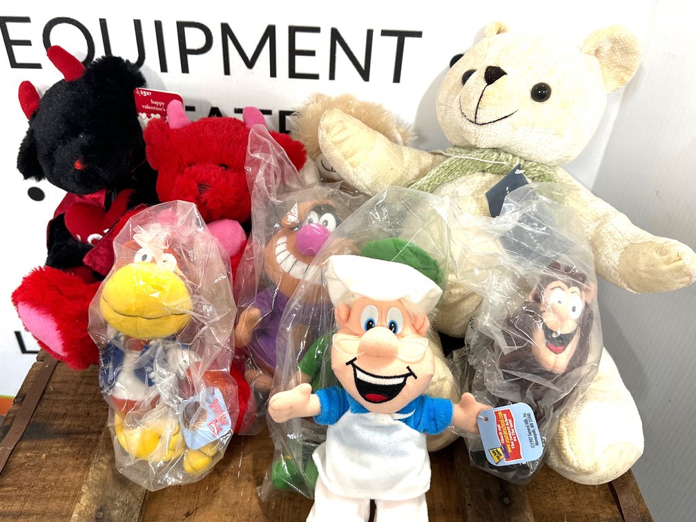 Cereal Mascot Plush Toys, Teddy Bears, and More
