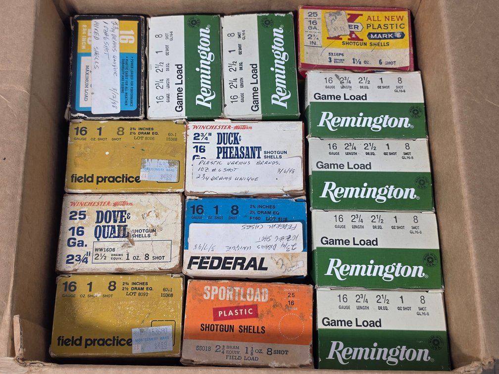 (325) +/- 16 Gauge Shotgun Shells