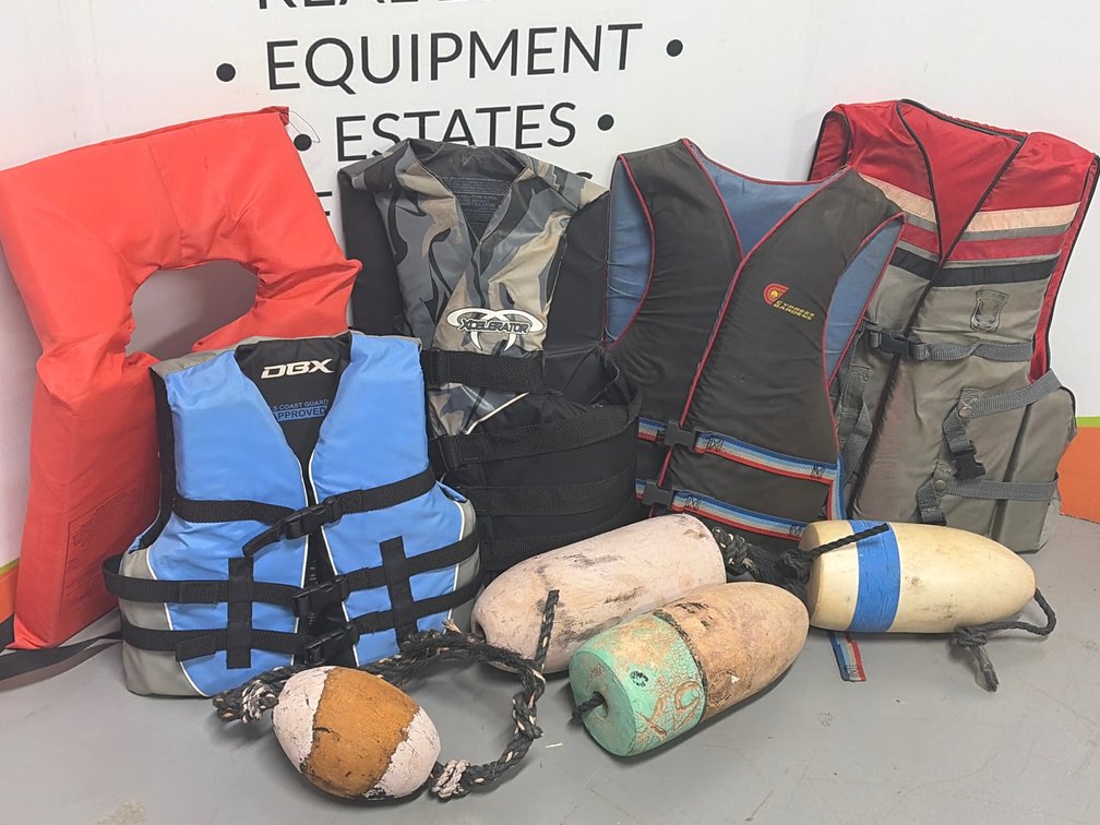 (5) Personal Flotation Devices and Foam Marine Buoys