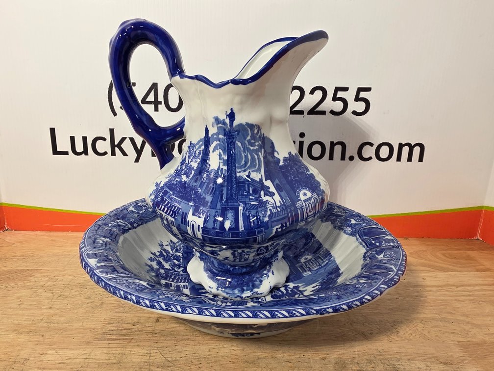 Victoria Ware Ironstone Pitcher and Basin Set
