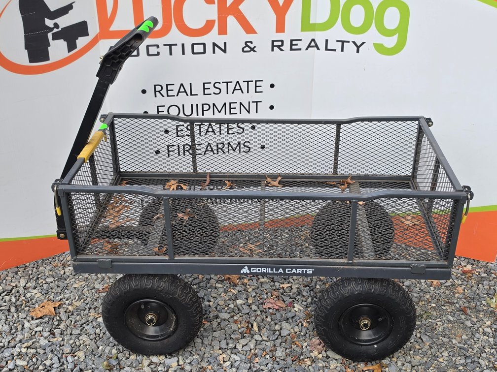 Gorilla Carts Metal Utility Wagon