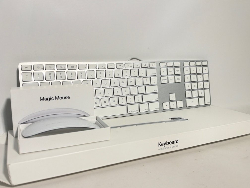 Apple Keyboard + Apple Magic Mouse