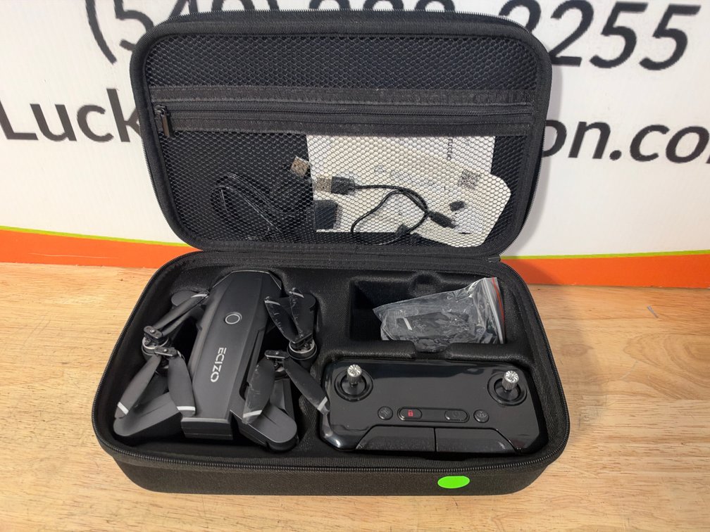 ECIZO Foldable Drone with Remote Controller and Case