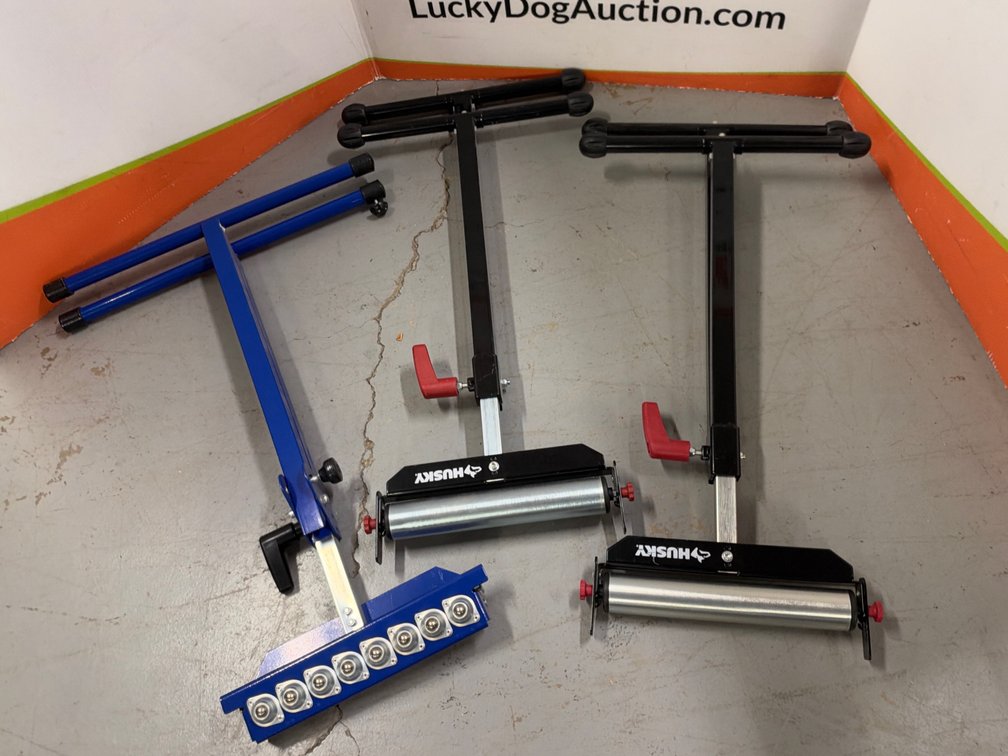 Husky & Kobalt Roller Stands (3)