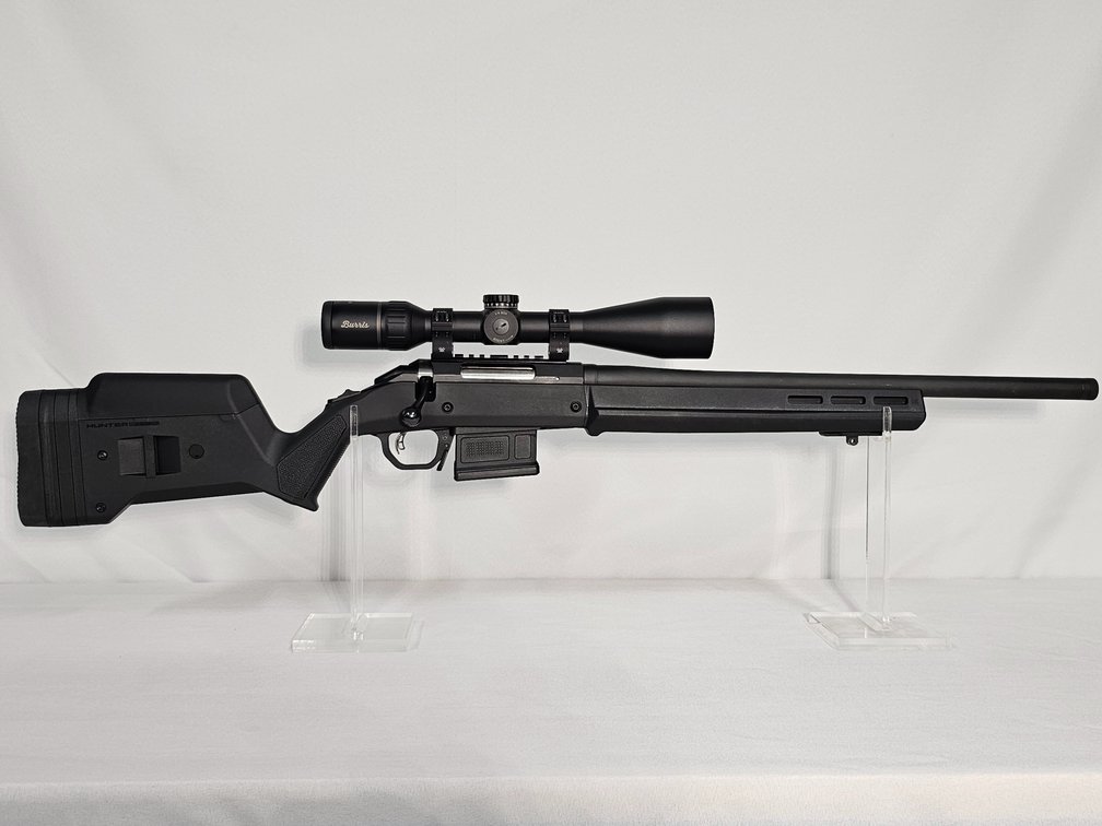Ruger American 6.5 Creedmoor - Magpul Hunter American Chassis - Burris Signature HD 5-25x50 Scope - Vortex Scope Rings - 1 Mag Included - Serial Number 690150242