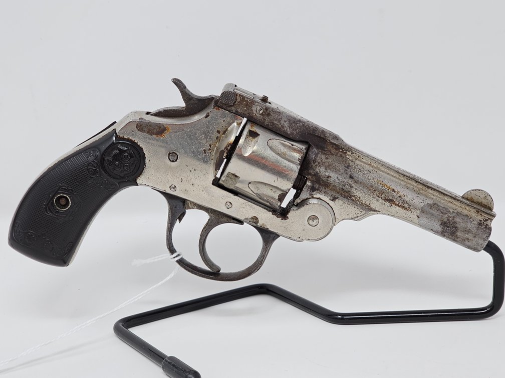 Iver Johnson Safety Automatic Revolver - 32 Caliber - Serial Number 00740