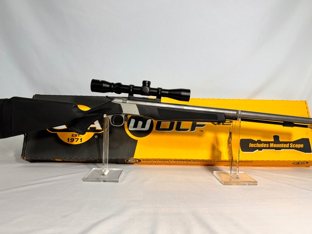 CVA Wolf - .50 cal Blackpowder - w/ Scope and Box - No Background Check Required
