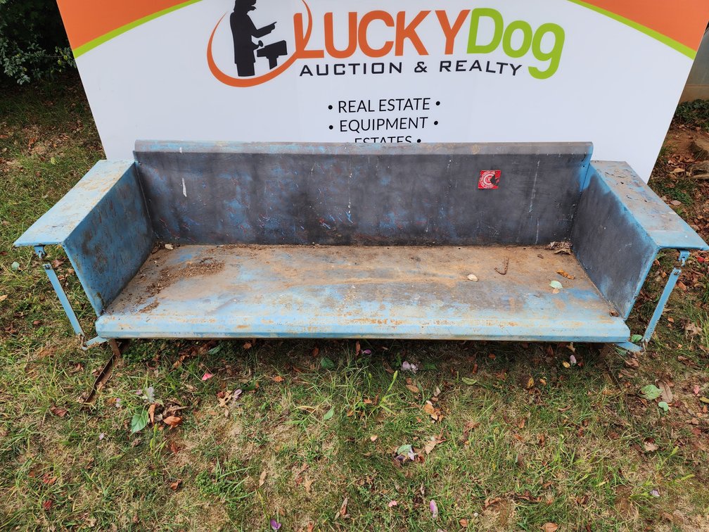 Metal Rocking Bench Measures 27" Tall x 77" Wide x 26" Deep