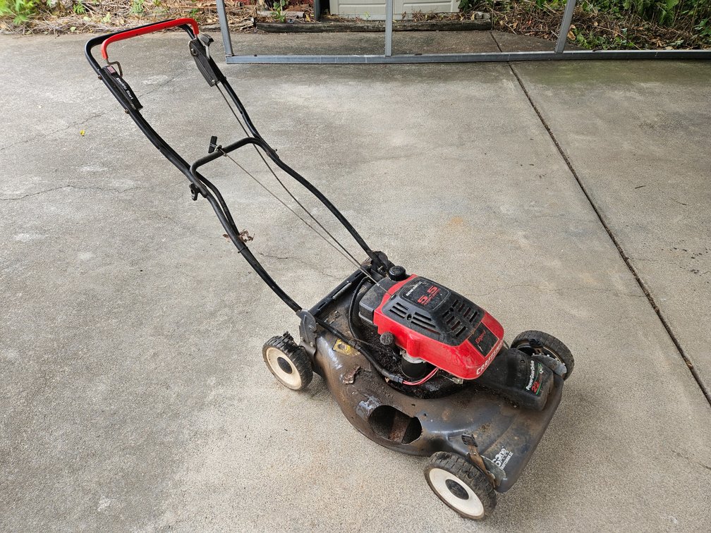 Craftsman Eager-1 5.5hp Electric Start Self-propelled Push Mower (Running Condition Unknown)
