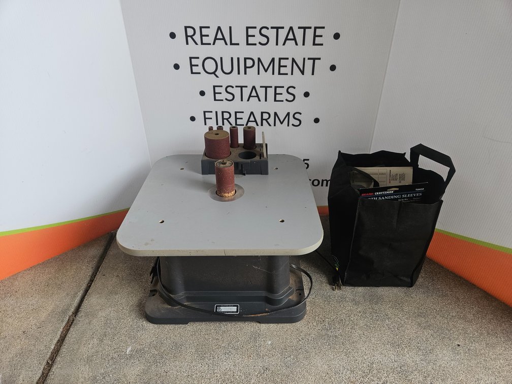 Sears Roebuck Spindle Sander W/Accessories 