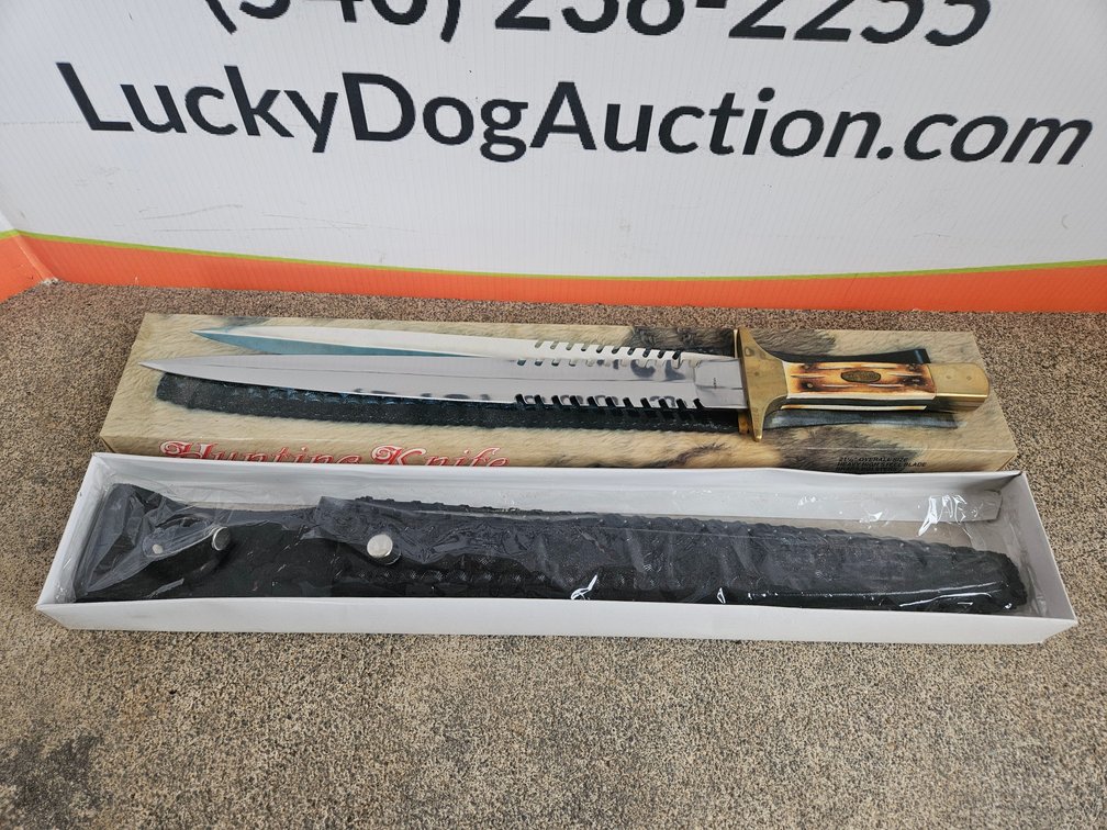 Hunting Knife W/Sheath 21.25" Long
