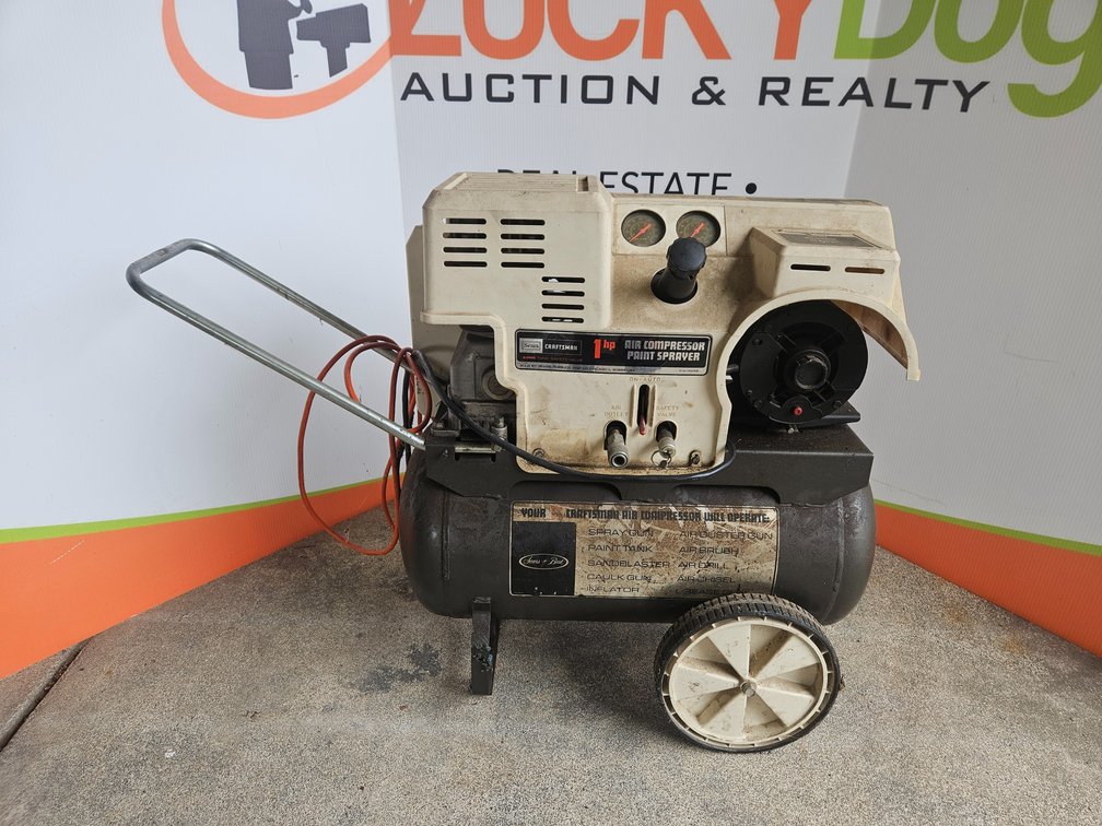 Sears Craftsman 1hp Air Compressor Paint Sprayer