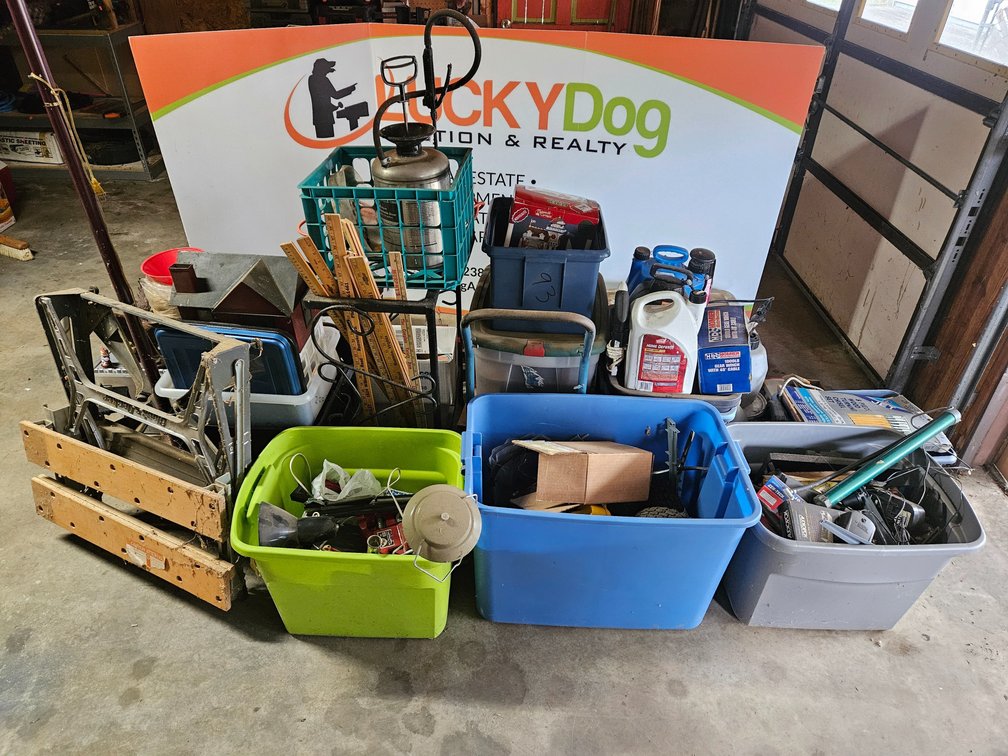 Garage Contents Lot 5 Tools - Hardware and More 