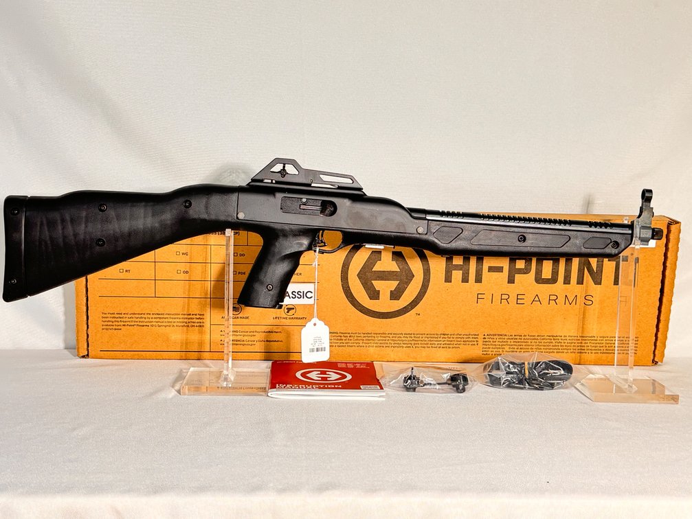 Hi-point Model 995B-BLK - 9mm - w (1) Magazine - w/ Box and Acc. - Serial F266830