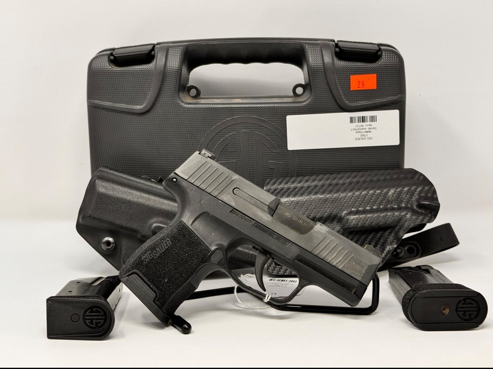 Sig Sauer P365 Pistol - 9MM - 3 Mags Included - Case - Serial Number 66A107017