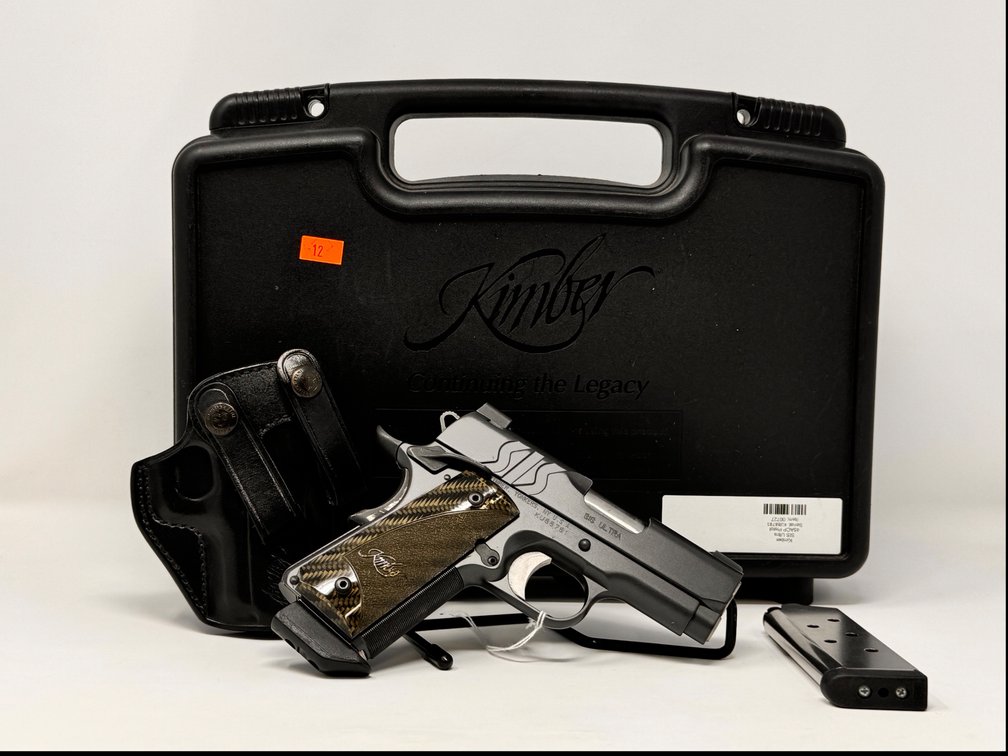 Kimber SIS Ultra - (2) Magazines - (1) Holster - Serial KU88781