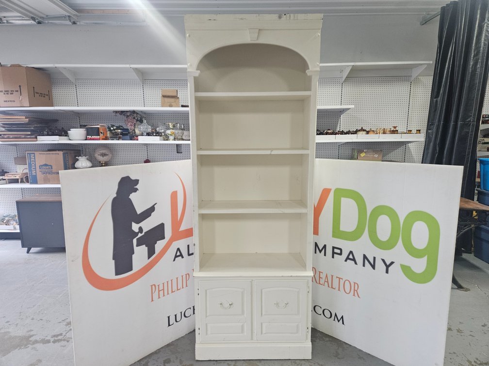 Wooden Bookshelf - Measures 78" Tall × 28" Wide × 13" Deep